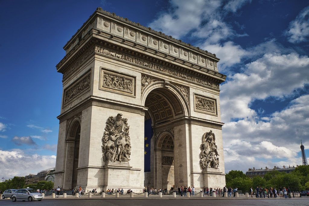 Arc de Triomphe, Paris 17